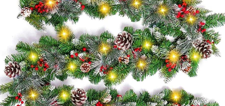 The best garlands for the Christmas tree of 2022