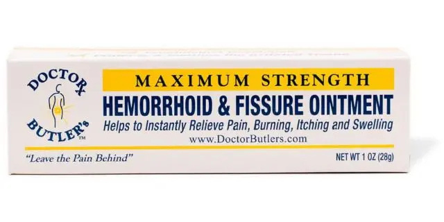 The best ointments for hemorrhoids