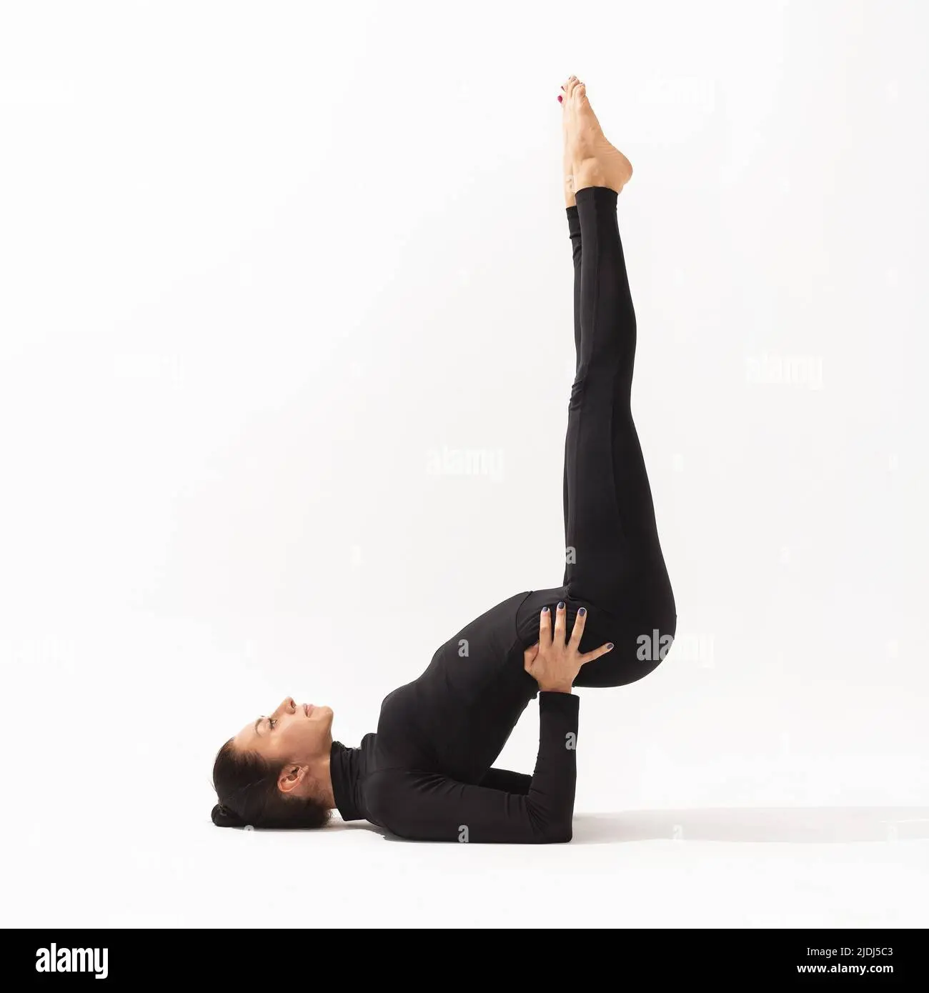 Viparita Karani Pose (Inverted Candle Pose) in yoga