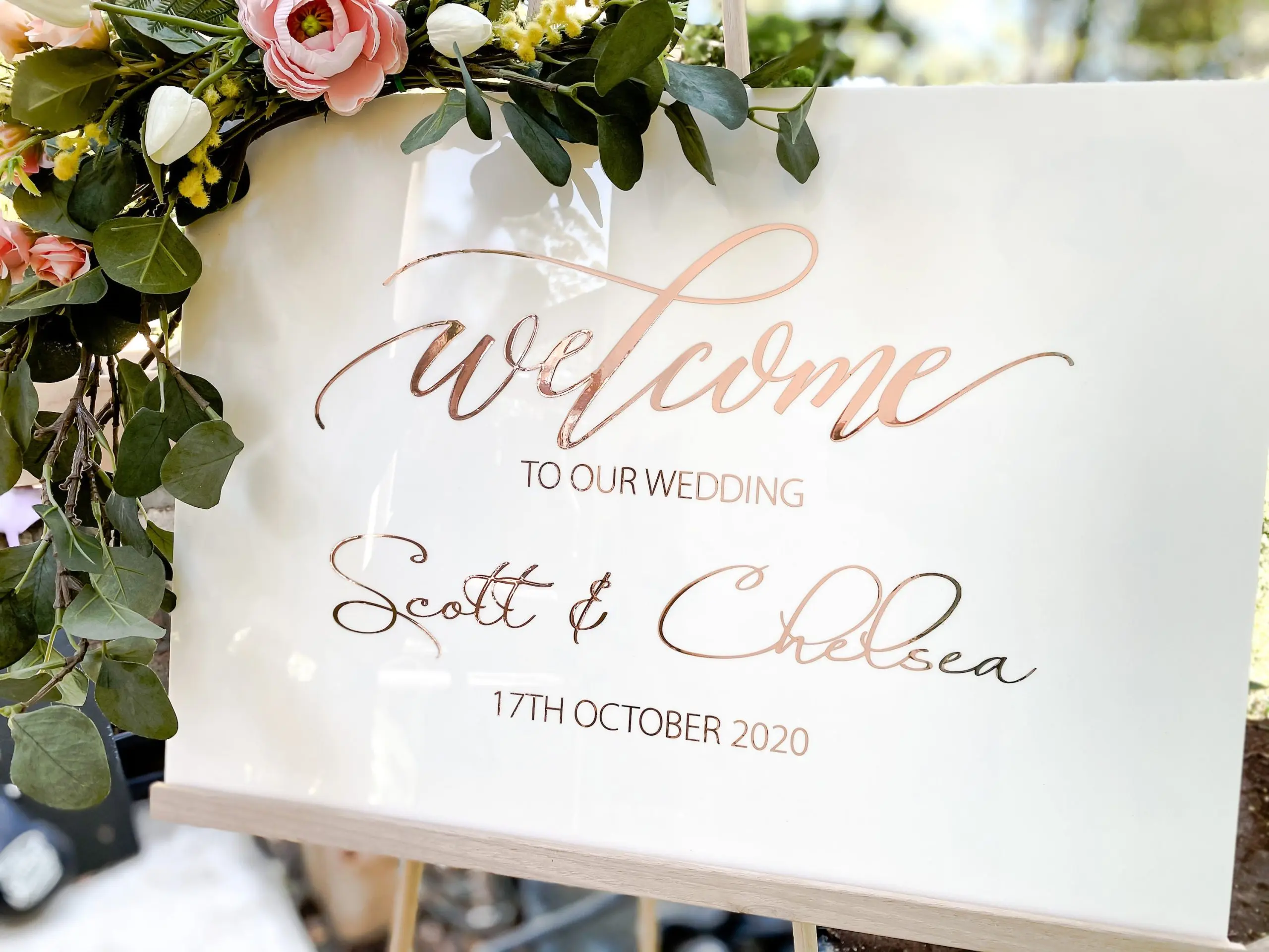Wedding signs