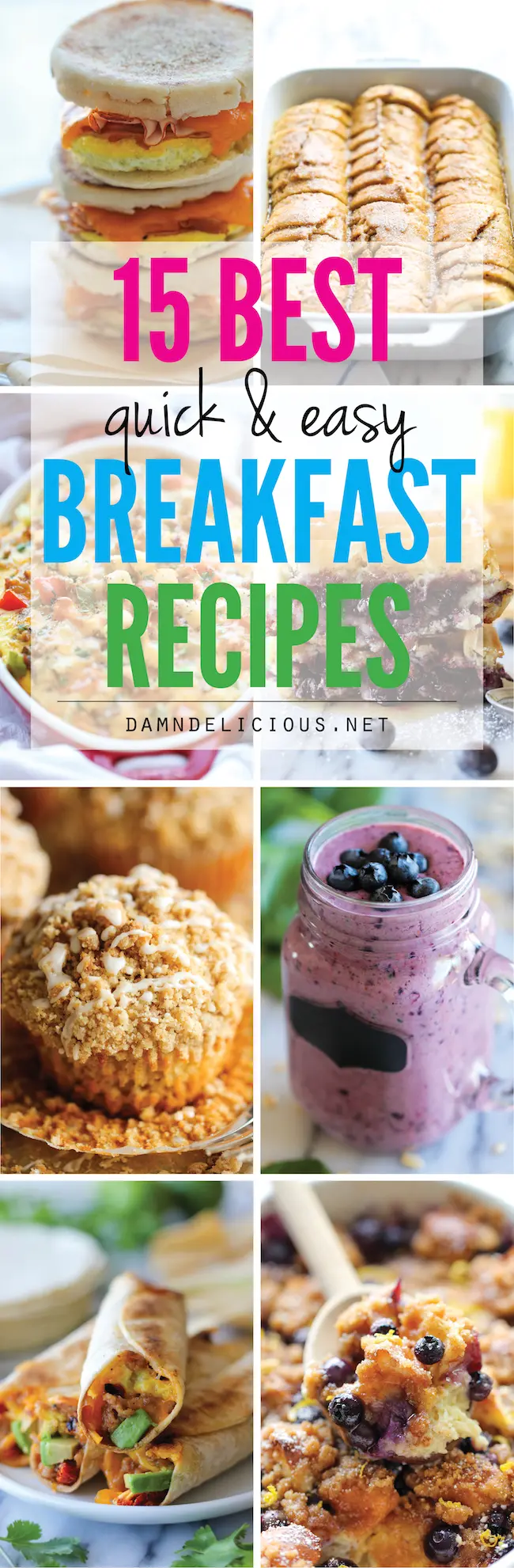 What to cook for breakfast: 15 quick and delicious recipes