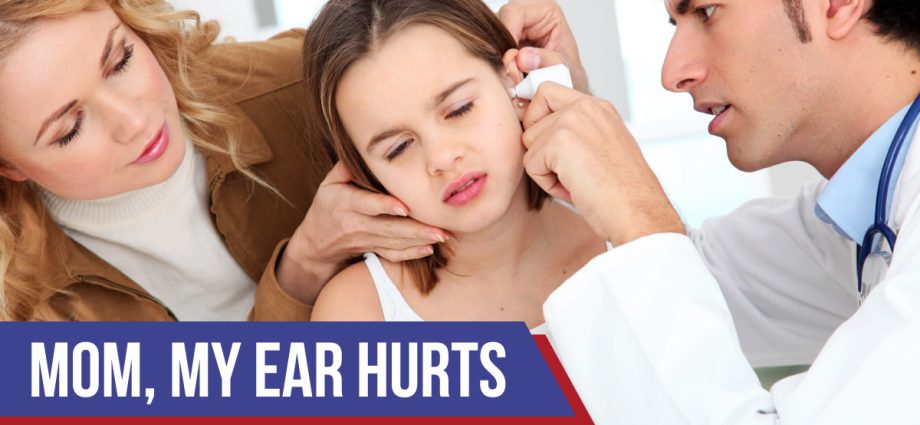 What to do if your child&#8217;s ear hurts