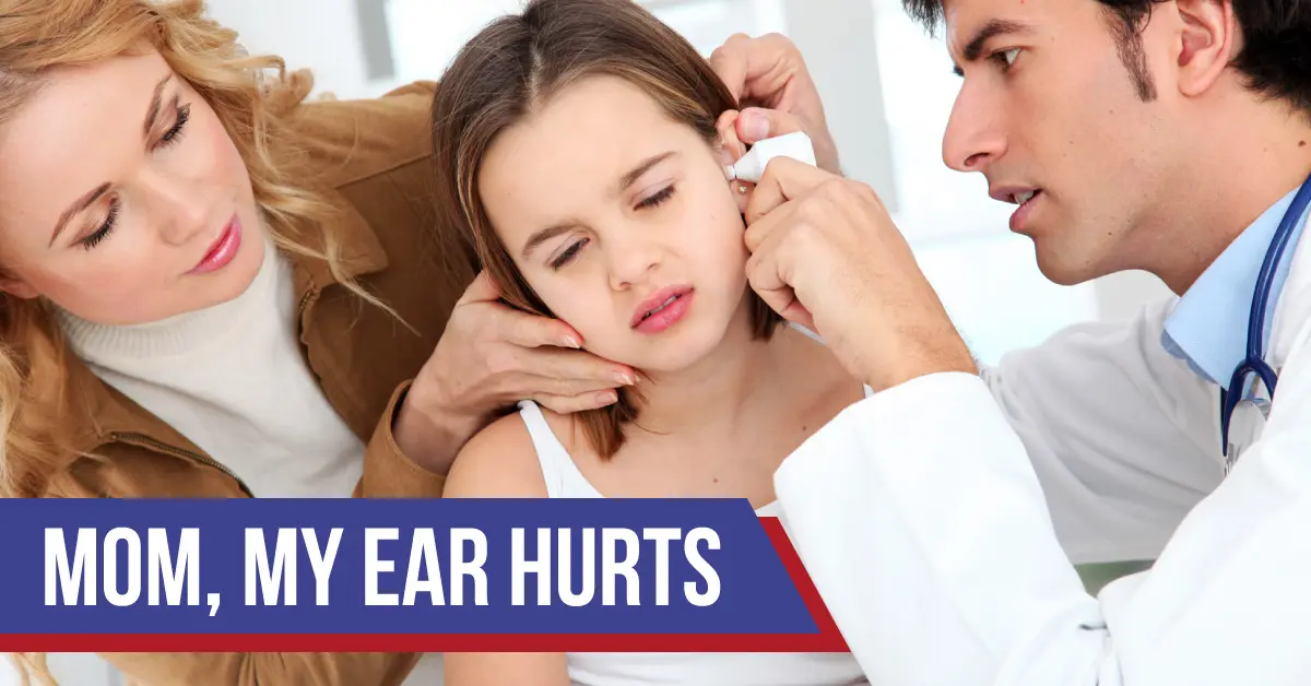 What to do if your child&#8217;s ear hurts