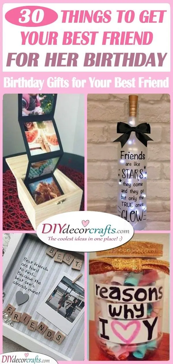 What to give a friend for her birthday