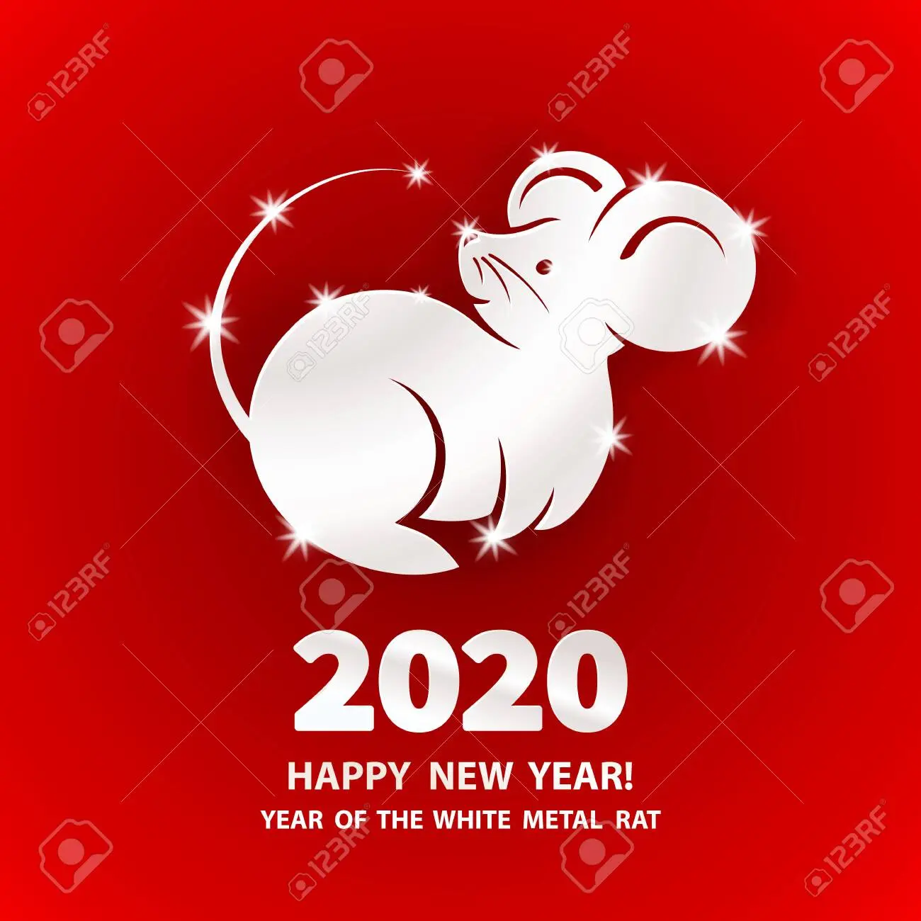 White Metal Rat &#8211; the symbol of 2020