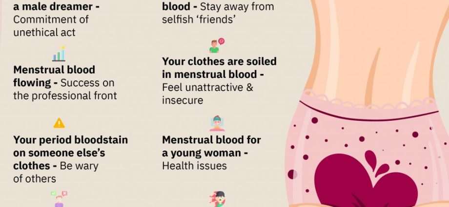¿Por qué soñar con la menstruación?