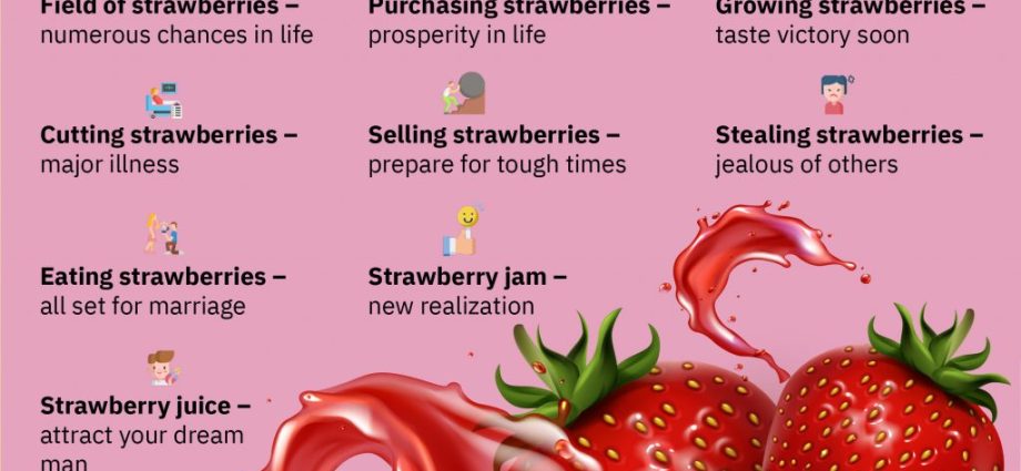 Warum von Erdbeeren träumen