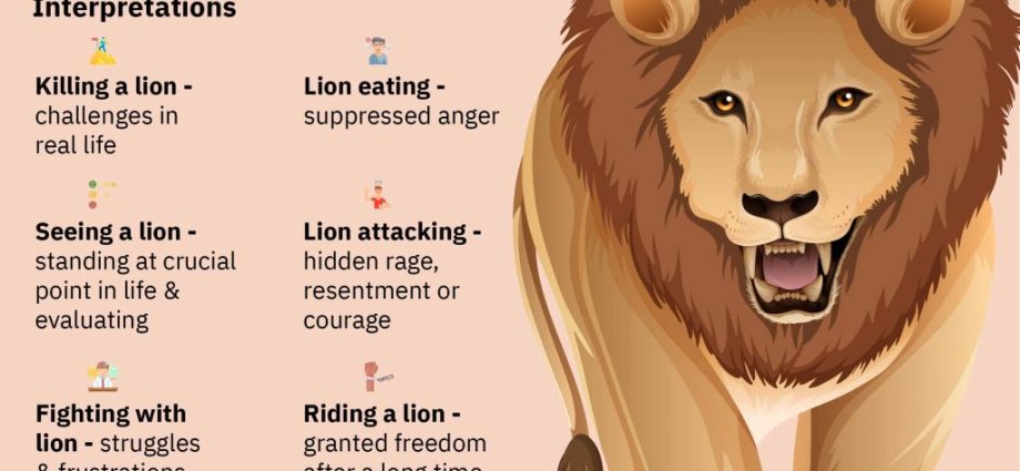 De ce visează leul