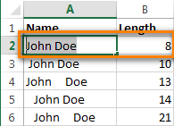 2 Ways to Remove Spaces Between Words or Numbers in Excel Cells