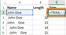 2 Ways to Remove Spaces Between Words or Numbers in Excel Cells