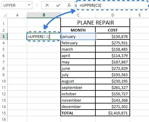 3 Ways to Change Character Case in Excel 2013, 2010 and 2007