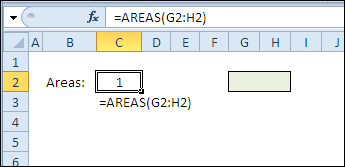 30 Excel functions in 30 days: AREAS