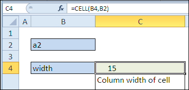 30 Excel functions in 30 days: CELL