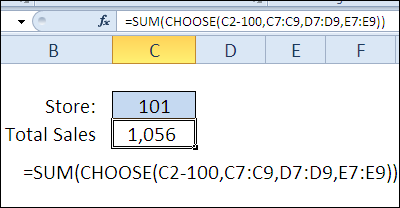 30 Excel Functions in 30 Days: CHOOSE