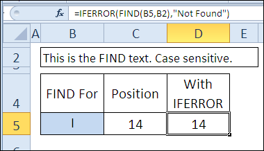 30 Excel functions in 30 days: FIND (FIND)