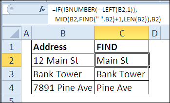 30 Excel functions in 30 days: FIND (FIND)