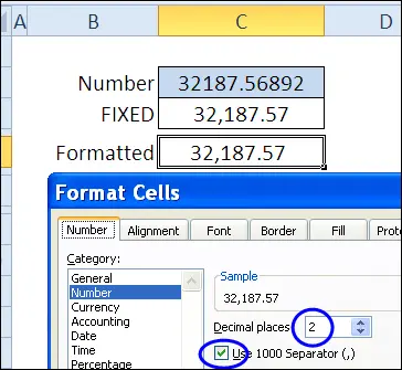 30 Excel functions in 30 days: FIXED