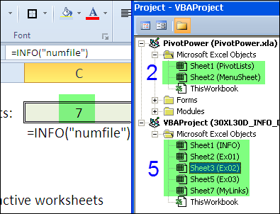 30 Excel functions in 30 days: INFO