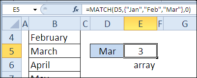 30 Excel functions in 30 days: MATCH
