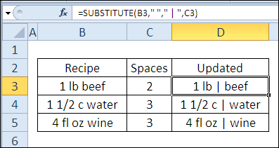 30 Excel functions in 30 days: SUBSTITUTE