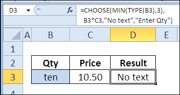 30 Excel functions in 30 days: TYPE