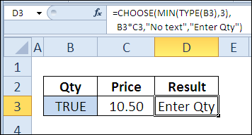 30 Excel functions in 30 days: TYPE