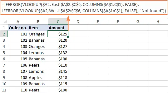 3D search across multiple sheets (VLOOKUP XNUMXD)