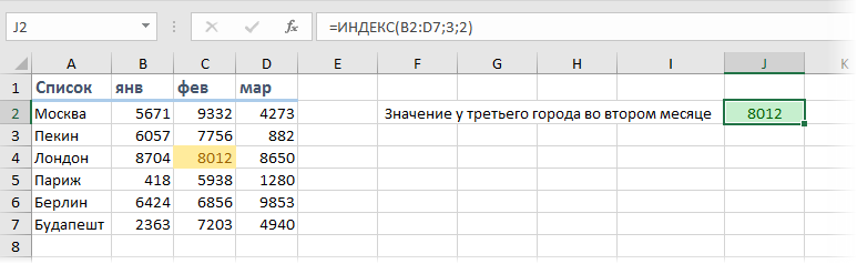 5 Ways to Use the INDEX Function