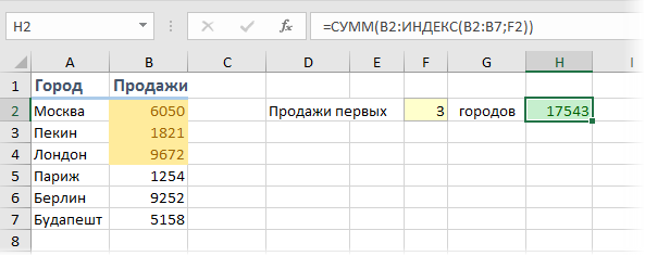 5 Ways to Use the INDEX Function