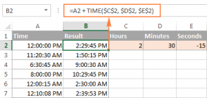 Adding and subtracting days, weeks, months and years in Excel