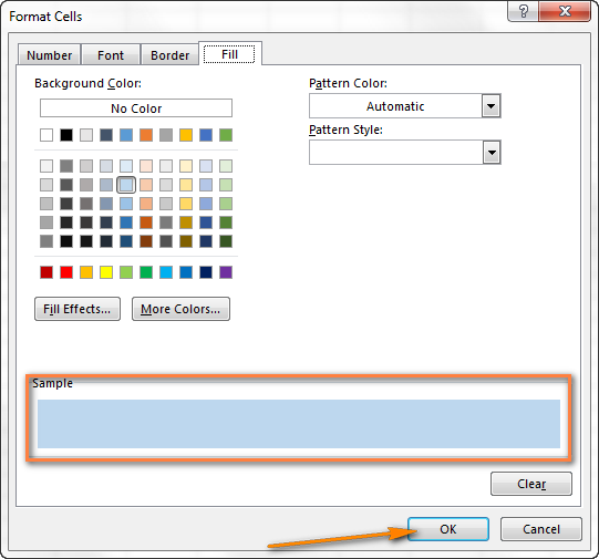 Alternating Rows and Columns in Excel