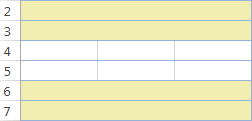 Alternating Rows and Columns in Excel