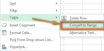 Alternating Rows and Columns in Excel