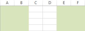 Alternating Rows and Columns in Excel