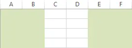 Alternating Rows and Columns in Excel