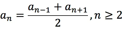 Arithmetic progression: definition, formulas, properties