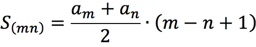 Arithmetic progression: definition, formulas, properties