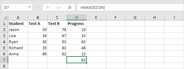 Array formulas