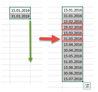 Autocomplete cells in Excel. How autocomplete works - all options