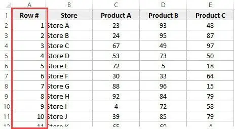 Automatic row numbering in Excel: 3 ways