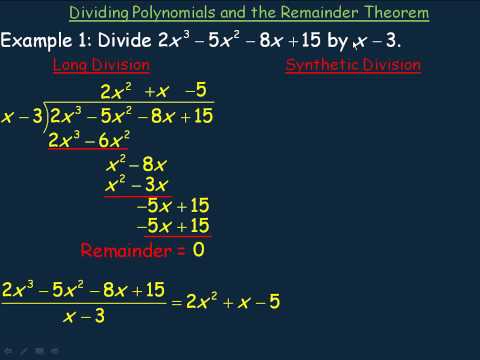 Bezout&#8217;s theorem: finding the remainder of dividing a polynomial by a binomial