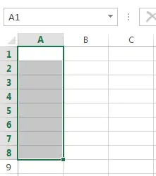 Cell in Excel - basic concepts