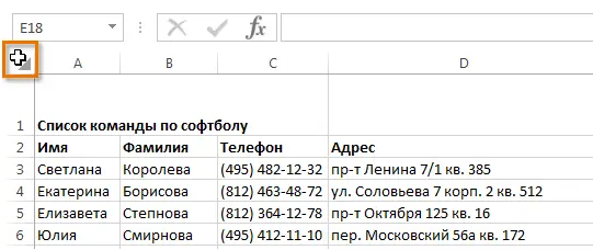 Change column width and row height in Excel