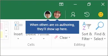 Co-authoring and Autosave in Excel 2016