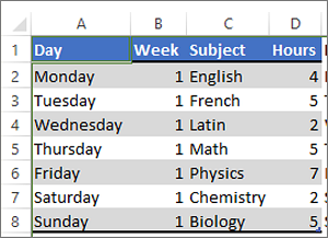 Coloring alternating rows in Excel