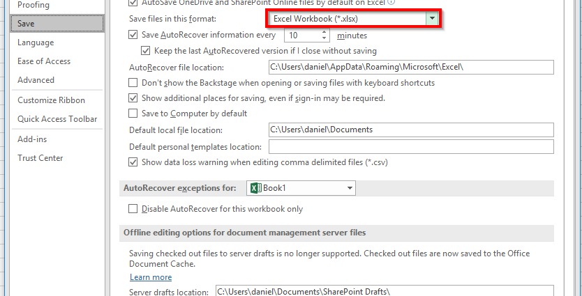 Compatibility Mode in Excel