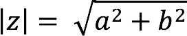 Complex number notation forms: trigonometric, exponential