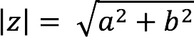 Complex number notation forms: trigonometric, exponential