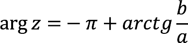 Complex number notation forms: trigonometric, exponential