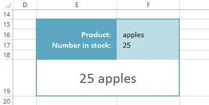 CONCATENATE function in Excel - usage guide with examples